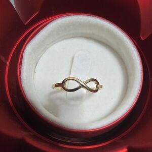 Gold Infinity Ring